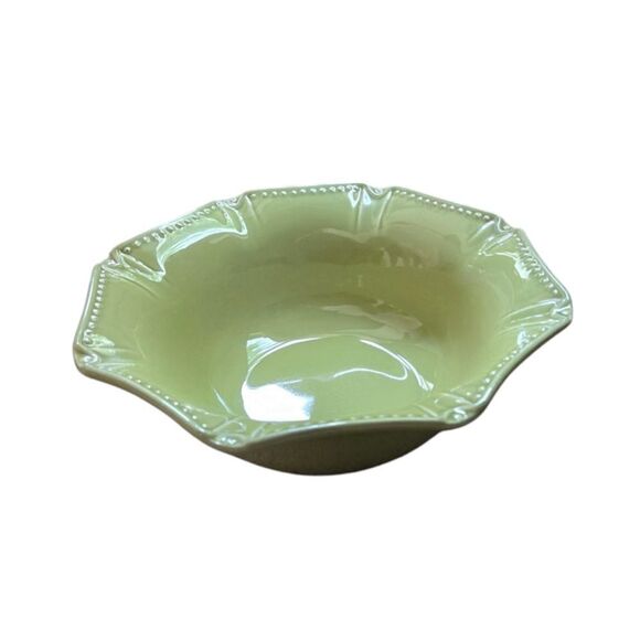 SKYROS Isabella Jade Salad  Serving Bowl 12" X 4" Handcrafted In Portugal - Picture 2 of 7